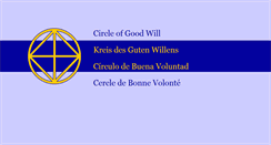 Desktop Screenshot of good-will.ch